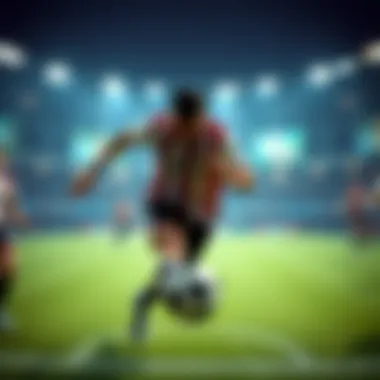 A visual representation of the concept of boutique toto, merging lottery and sports betting