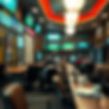 Exploring Local Betting Options A cozy betting environment showcasing various betting options