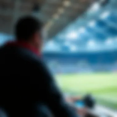 Visual depiction of predictive techniques in betting