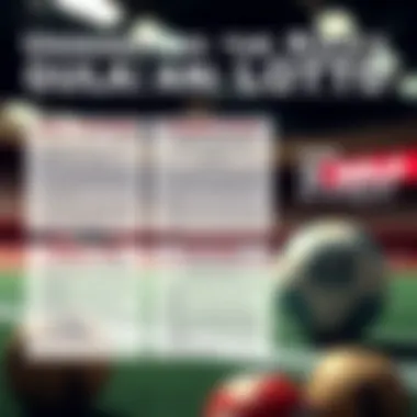 An infographic explaining the rules of playing the Israeli Saturday Lotto