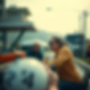 Illustration of lifestyle changes post-lottery win