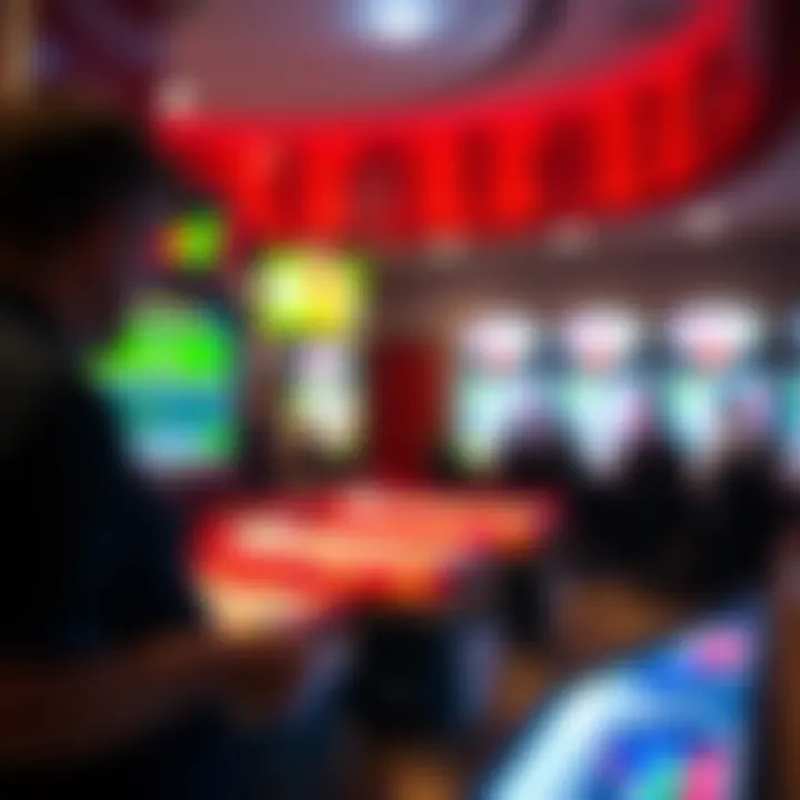 Visualization of lottery game predictions and odds fluctuations