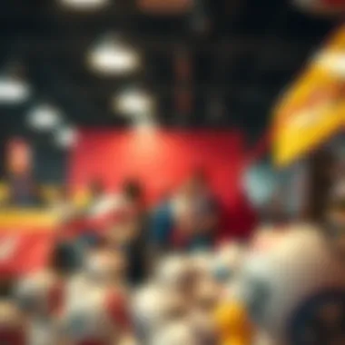 A graphic representation of the impact of lottery sales on local communities and economies.