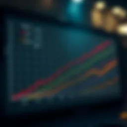 A detailed graph showcasing the correlation between lottery wins and sports betting outcomes.