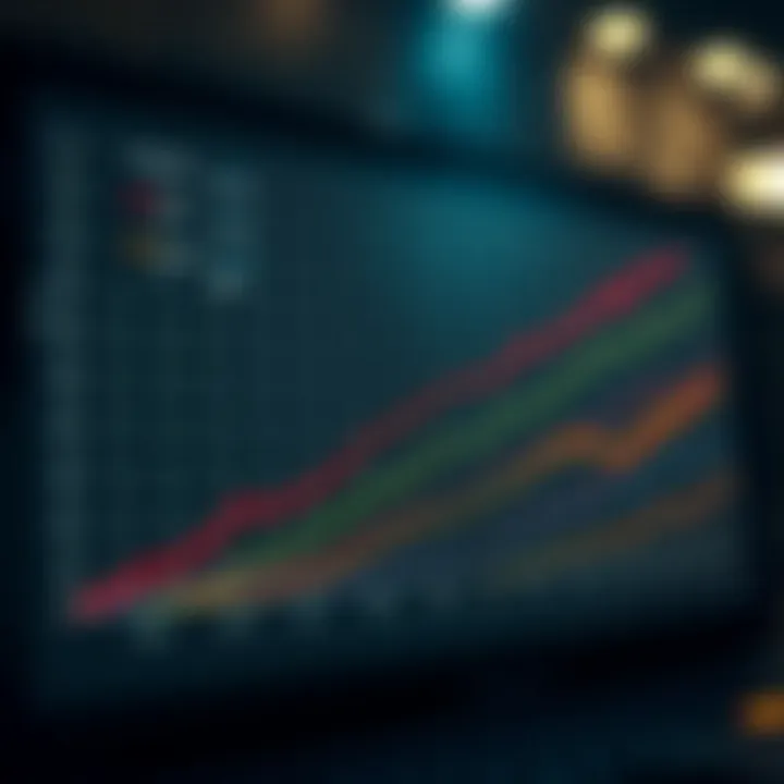 A detailed graph showcasing the correlation between lottery wins and sports betting outcomes.