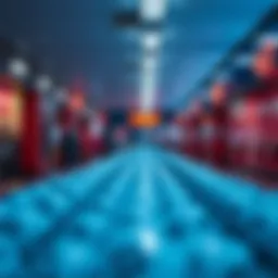 Visual representation of lottery number trends