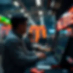 Conceptual illustration of automated lottery buying