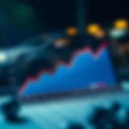 Graph showing lottery number trends over the years