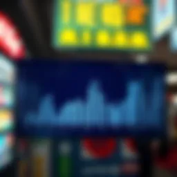 A graph representing lottery statistics over time