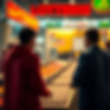 Visualization of lottery strategies