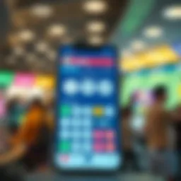 An overview of the mobile lotto platform interface