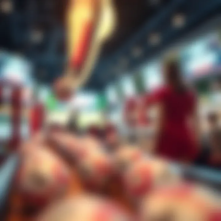 Artistic representation of an online bingo game interface