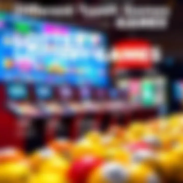 Infographic detailing different types of lottery games available for purchase.